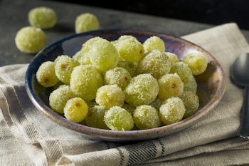 Uvas congeladas (Adobe Stock)