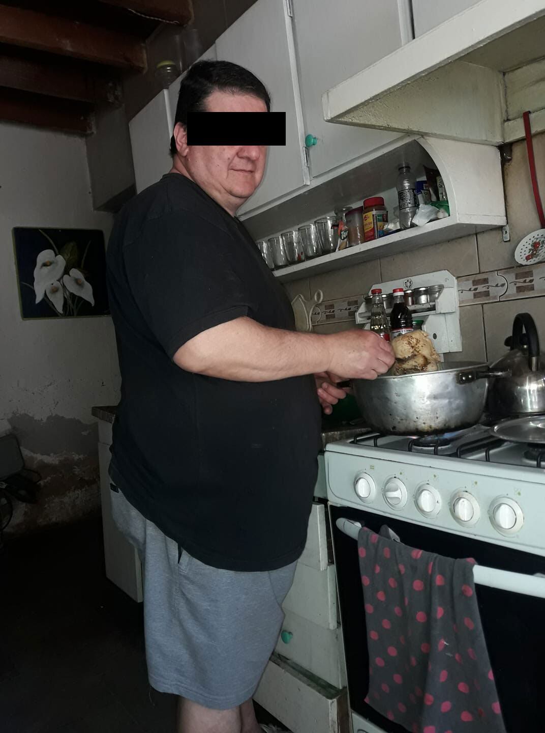 El acusado se negó a declarar y permanece detenido