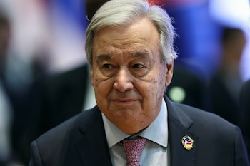 Antonio Guterres, secretario general de