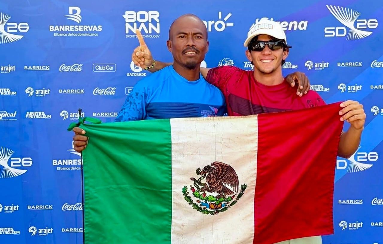 México se adueña del mar Caribe: gana cuatro medallas y lidera el surf en Santo Domingo 2026