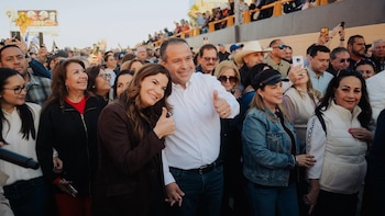Inauguran puente desnivel en Hermosillo,