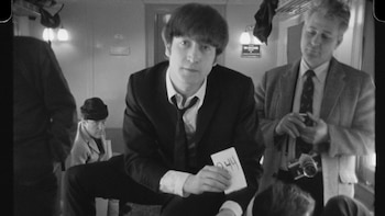 La actuación de los Beatles