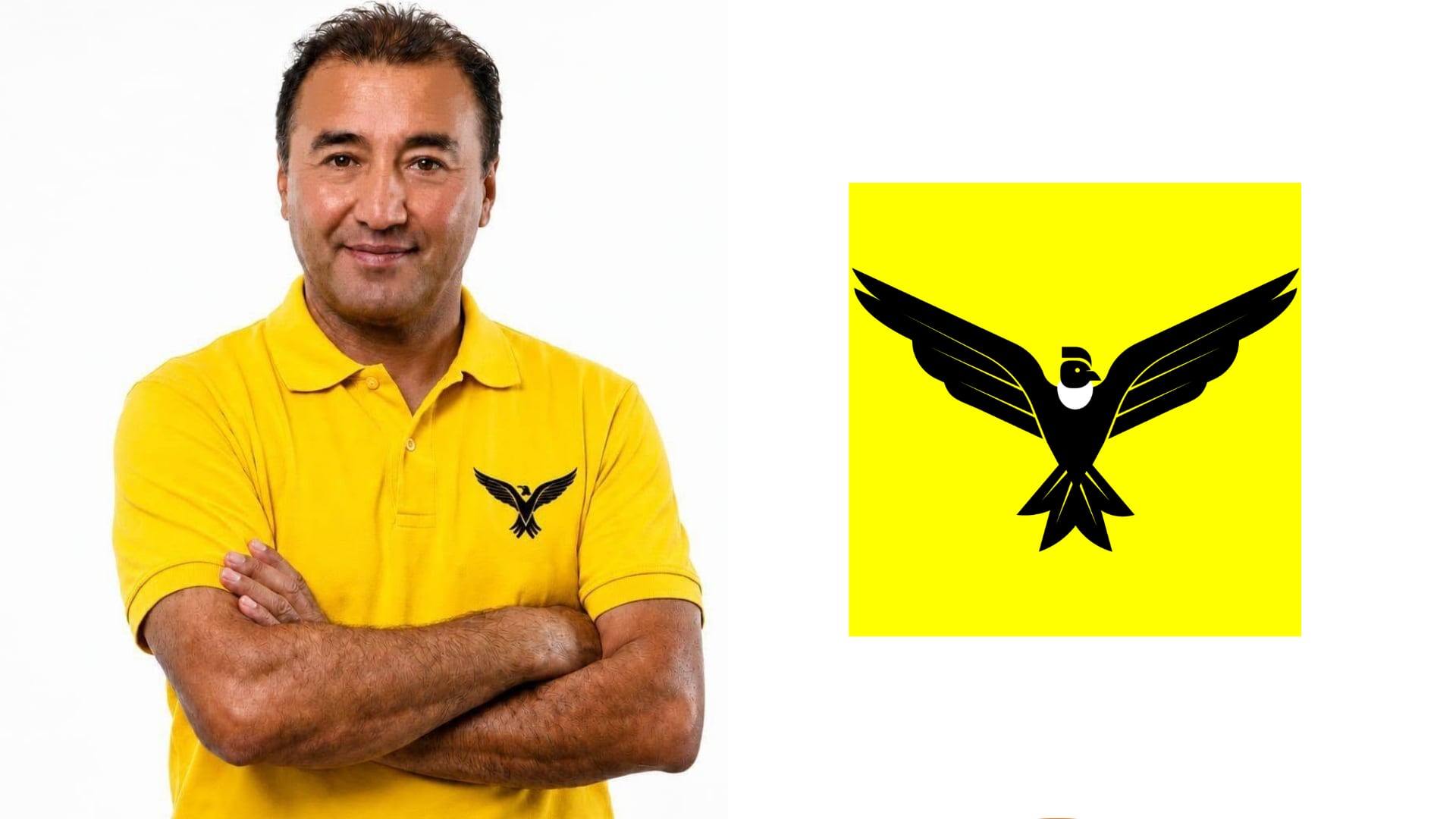 El candidato a la alcaldía del distrito de Breña, Jorge Henry Sarmiento Reynoso, postula por la agrupación política Libertad Popular. (Composición: Infobae Perú)