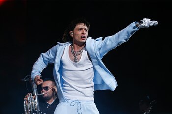 La primera canción que interpretó