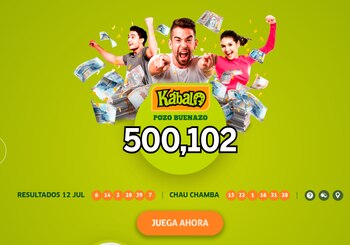 Sorteo Kábala - Sábado 12