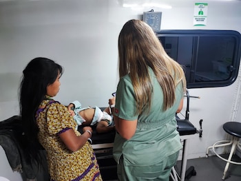 Los menores de edad fueron