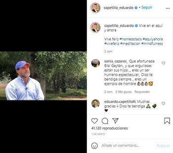 (Foto: Eduardo Capetillo / Instagram)