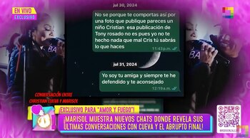 Los últimos mensajes que se