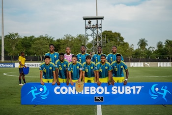 La selección Colombia empató sin goles ante Ecuador en su primer partido del campeonato - crédito Conmebol