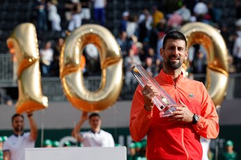 Djokovic alzó su título número