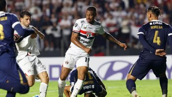 São Paulo desaprovechó su localía en el primer partido contra Alianza Lima. - Crédito: Rubens Chiri