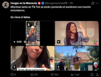Conteo rápido y redes sociales: el significado detrás de las tendencias "Nieto", "ONPE" y "Tetra". Captura: X.
