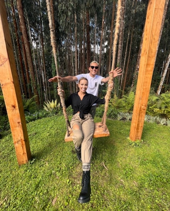 La modelo costarricense ha acompañado