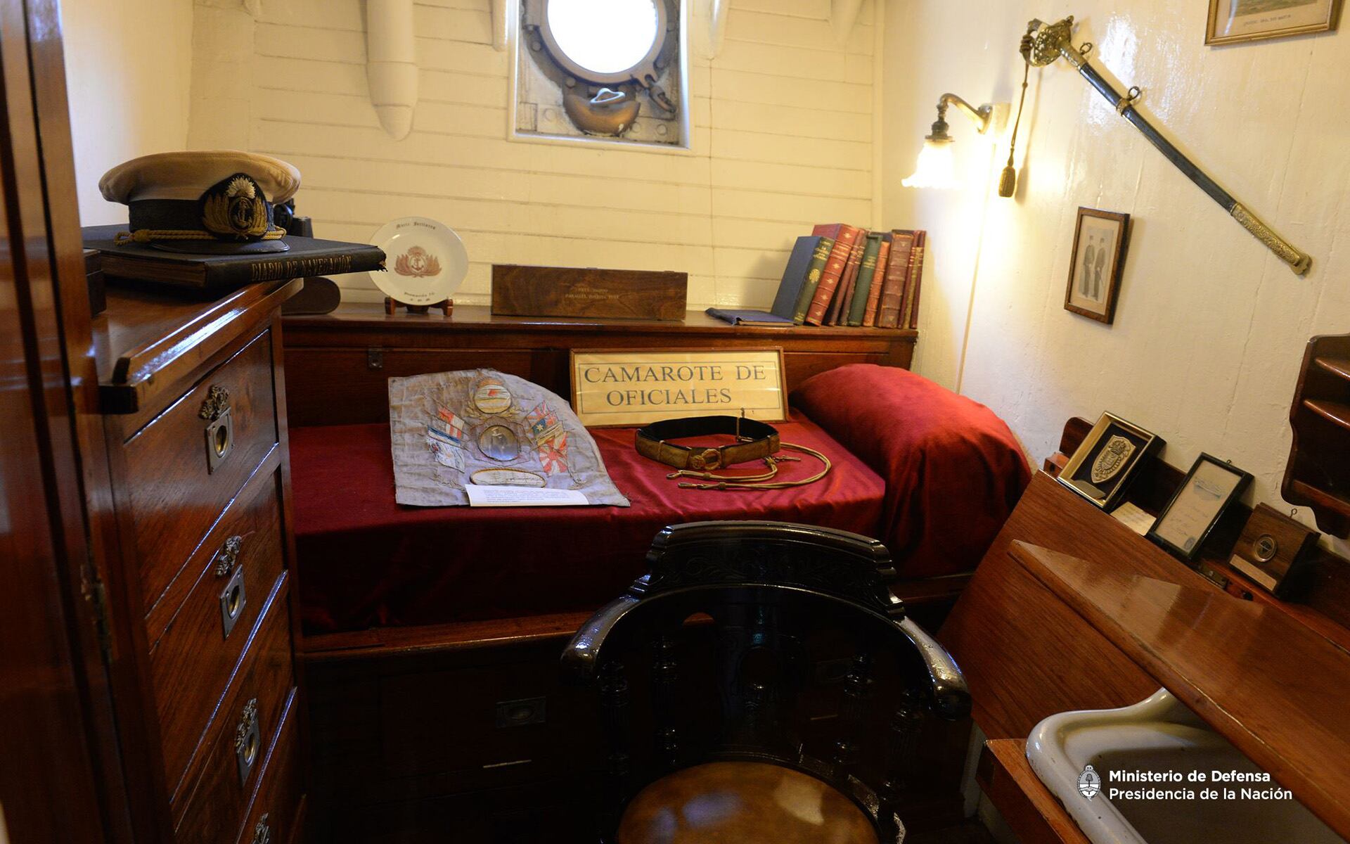 El buque es actualmente un museo y que revela el papel que cumplió como embajador del país