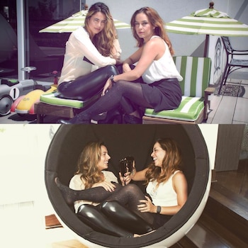 Carla Giraldo y Diana Ángel