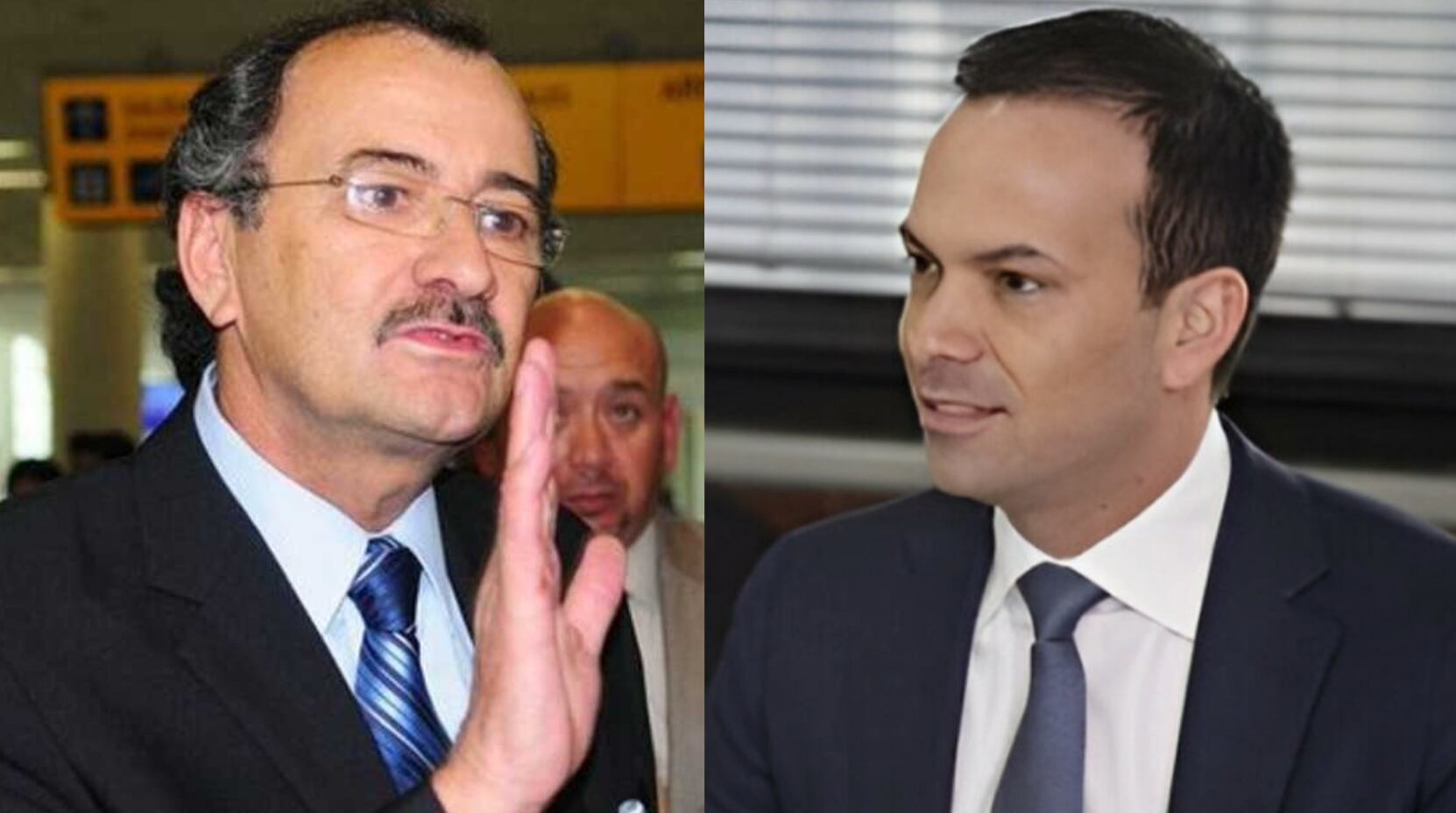 Carlos Pólit, ex contralor de Ecuador y su hijo John Pólit.