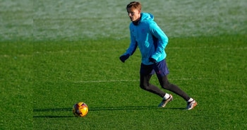 Oliver Sonne durante su primer