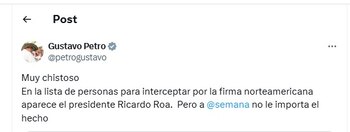 Trino del presidente Gustavo Petro