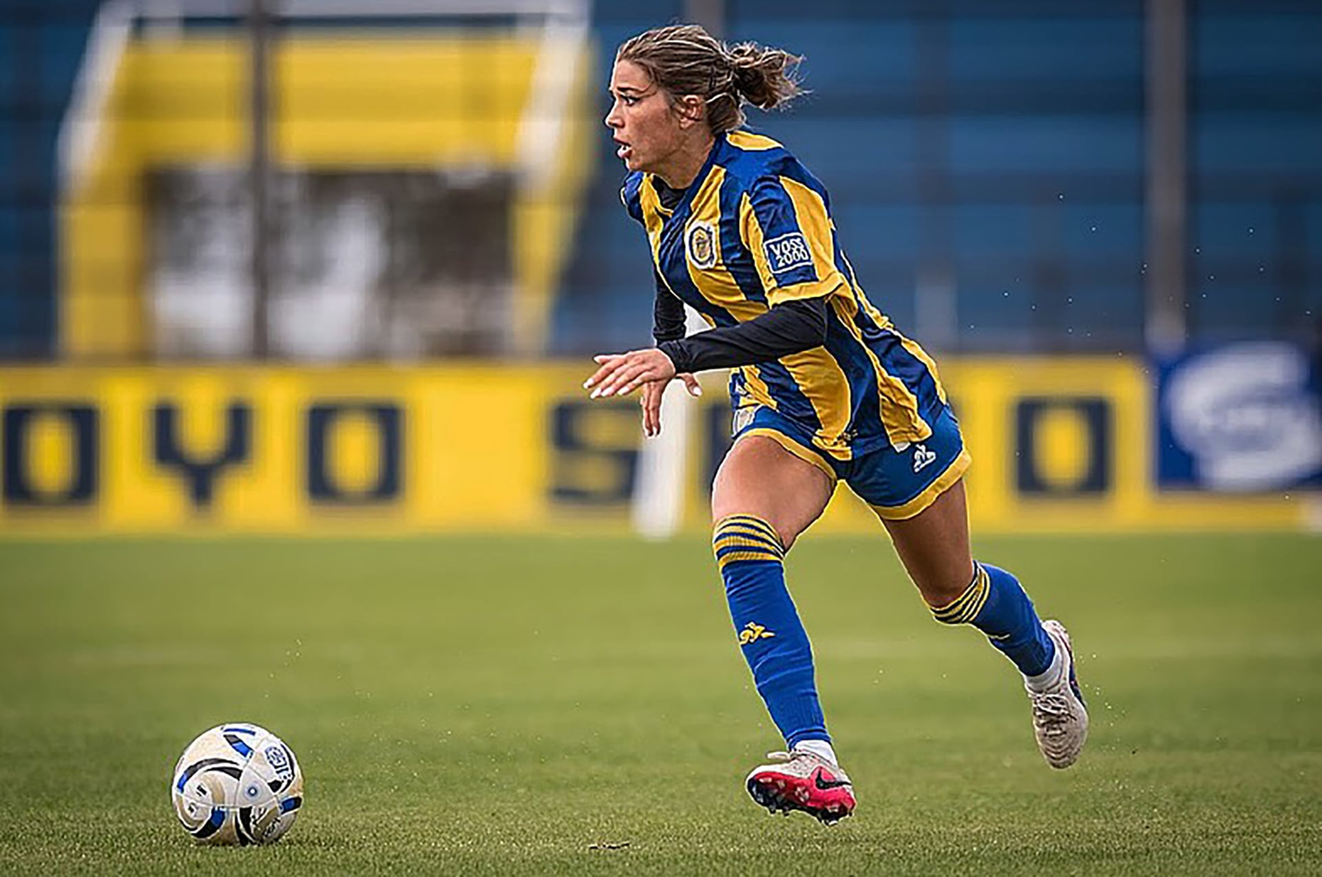 Zoey Kuhn llegó en abril y ya dejó números que explican el gran momento de Rosario Central (Instagram: @zoeykuhn_)