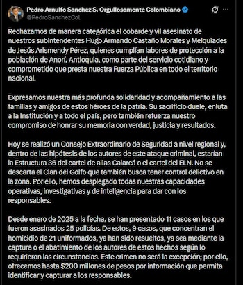 El Gobierno ofrece recompensa de