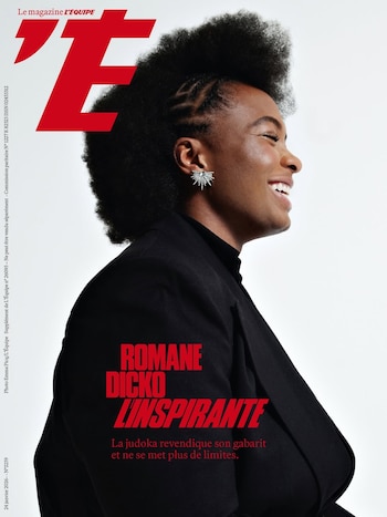 La judoca francesa Romane Dicko