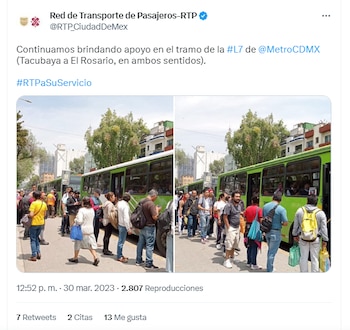 El RTP comenzó a dar