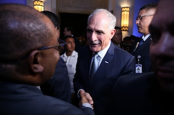 Asfura destacó la importancia de fortalecer los lazos de cooperación y amistad entre Honduras e Israel. (FOTO: TNH)