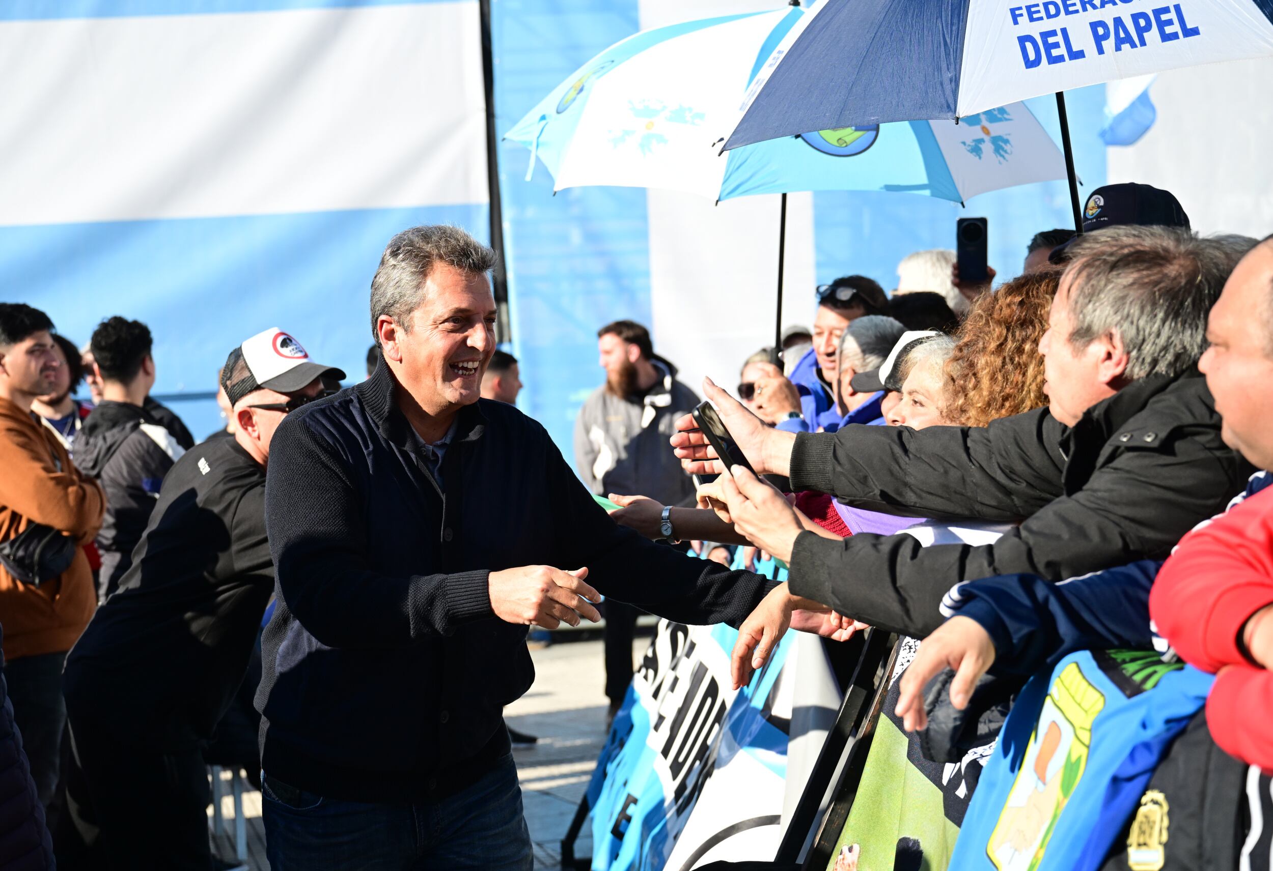 Massa participó de la marcha a Plaza de Mayo en rechazo a la condena y la inhabilitación de Cristina Kirchner