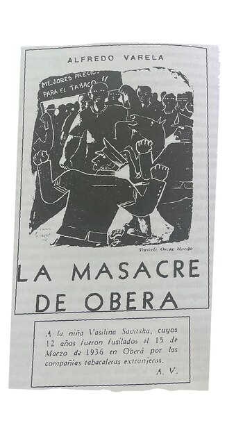 El libro "La Masacre de