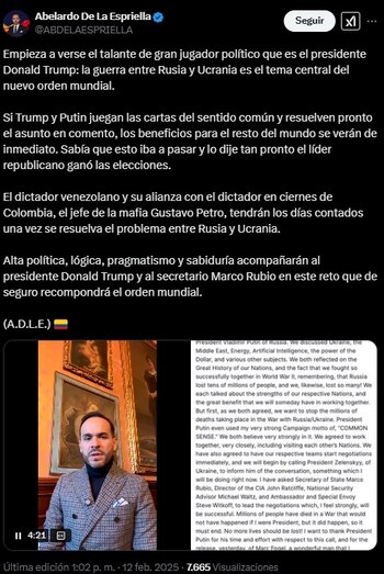 El abogado celebró las acciones