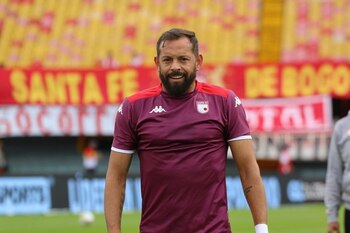 El jugador, actualmente en Independiente