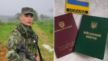 Familia de soldado colombiano desaparecido