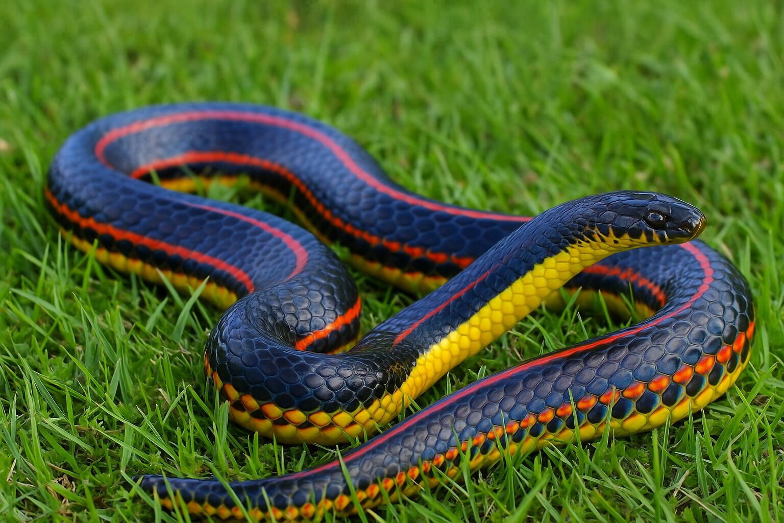 La ondulación lateral es el movimiento más reconocido de las serpientes y se caracteriza por curvas en forma de S (Imagen Ilustrativa Infobae)