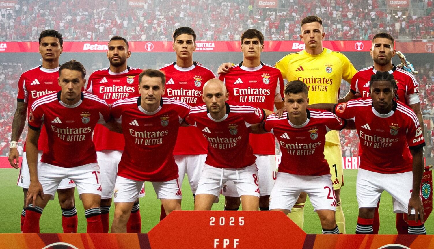 Benfica logra su primer trofeo con Richard Ríos en plantilla, que es la Supercopa de Portugal - crédito SL Benfica