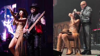 A.B. Quintanilla dedicó emotiva carta y coronó a Cazzu durante su concierto en EEUU: “Esto recién comienza para ti”
