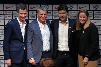 Matt Crocker fue encargado de liderar la planeación deportiva de las selecciones nacionales en la federación de futbol de Estados Unidos (Lucas Boland-Imagn Images via REUTERS)