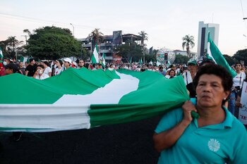 Protestas en Santa Cruz tras