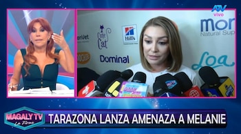 Magaly Medina exige que Christian Domínguez saque a su hija del conflicto. Captura: Magaly TV La Firme.