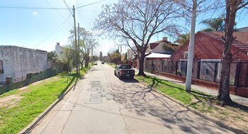 La zona donde ocurrió el