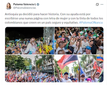 - crédito @PalomaValenciaL/X