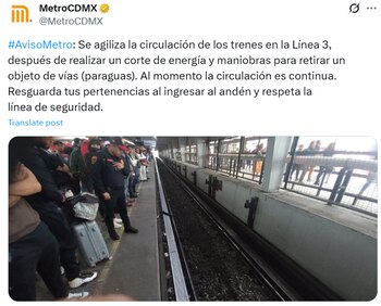 Avance en tiempo real de