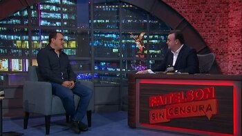 Cuauhtémoc Blanco y David Faitelson