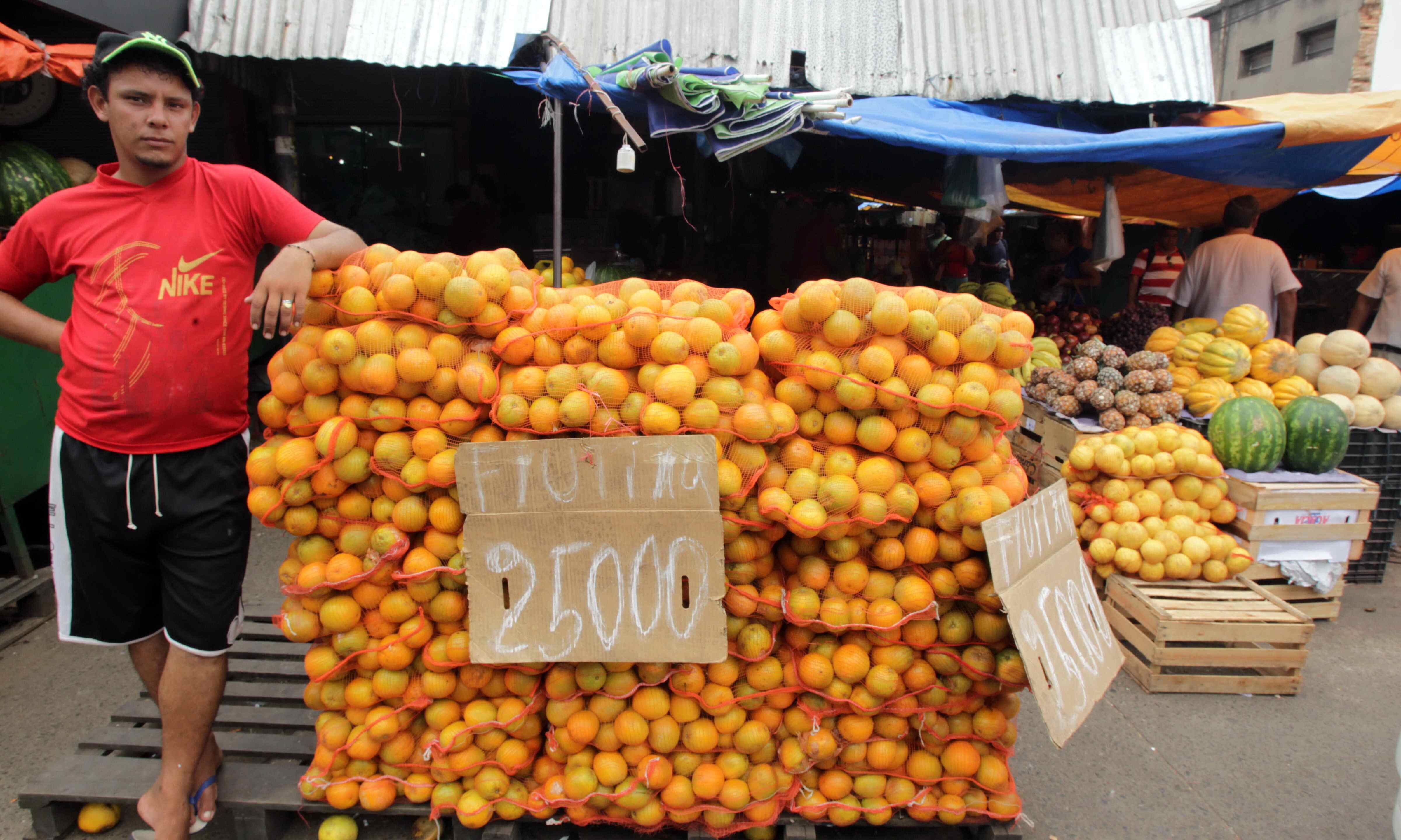 La inflación de Paraguay en noviembre fue del 0,2% (EFE/Andrés Cristaldo/Archivo)