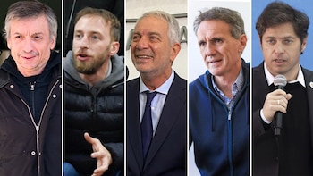 Máximo Kirchner, Federico Otermín, Julio