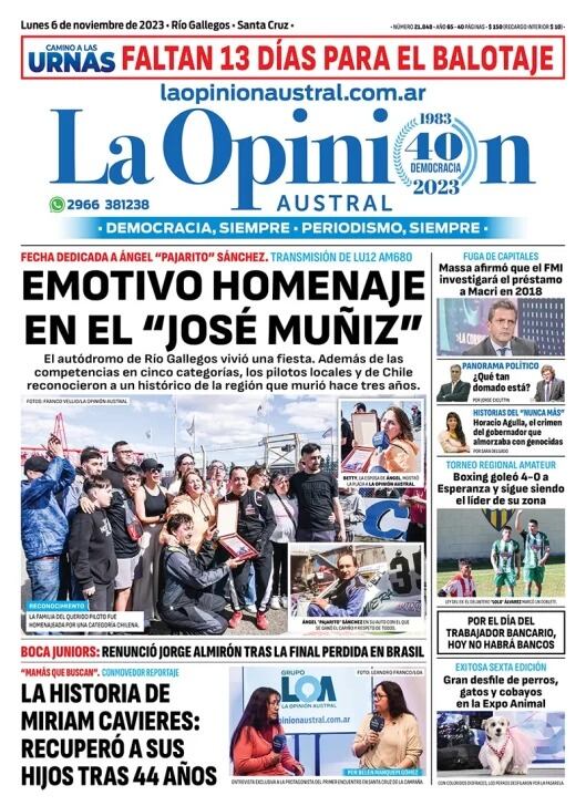 Miriam fue la primera madre de Santa Cruz que encontró a sus hijos gracias a la campaña