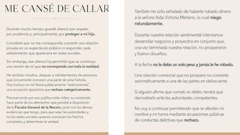 El empresario afirma que los compromisos legales sobre la ubicación del menor deben ser respetados por ambas partes - crédito @elreydelosagropecuarios_/ Instagram
