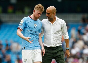 Pep Guardiola compartió siete temporadas