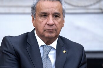 12/02/2020 Lenín Moreno durante una