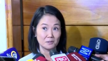 Keiko Fujimori manifiesta que mañana