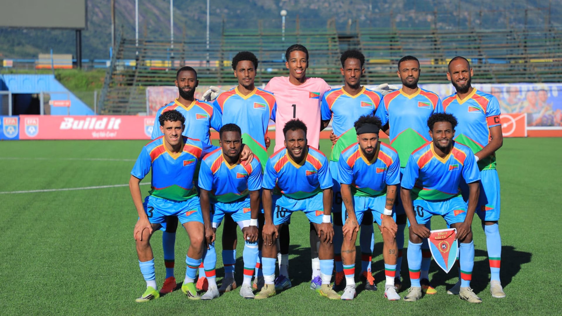 Tras la victoria por 2 a 1 en la vuelta, siete jugadores de Eritrea no tomaron el vuelo de regreso a su nación (ENFF)